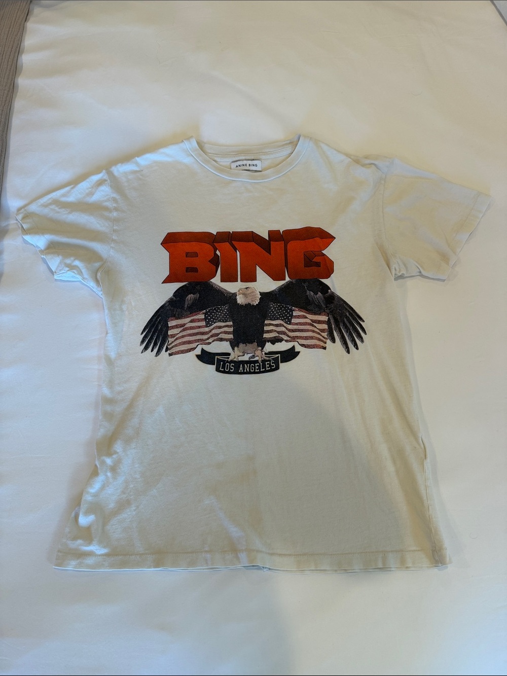 Anine Bing Eagle T shirt - Picture 3 of 5